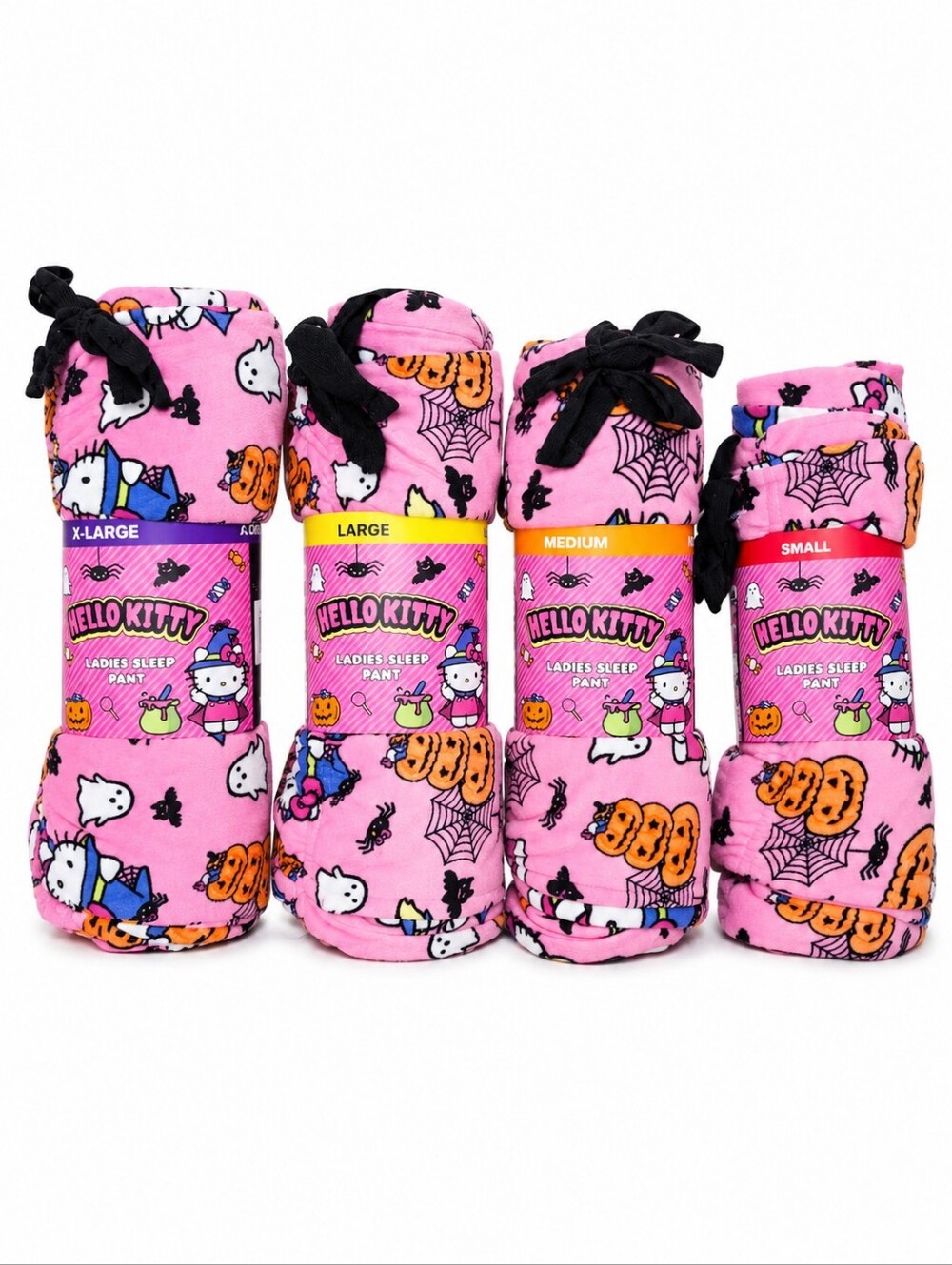Hello Kitty Halloween Plush Fleece Sleep Pants Multiple Sizes